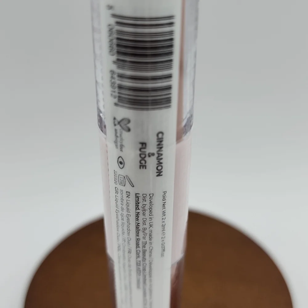 The Beauty Crop - Liquid Eyeshadow Duo - Cinnamon & Fudge